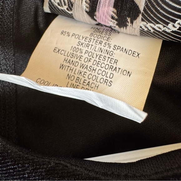 Rare Editions Silver Black Dress Velour Top Embellished Toddler Girls Size 2T - Picture 7 of 7